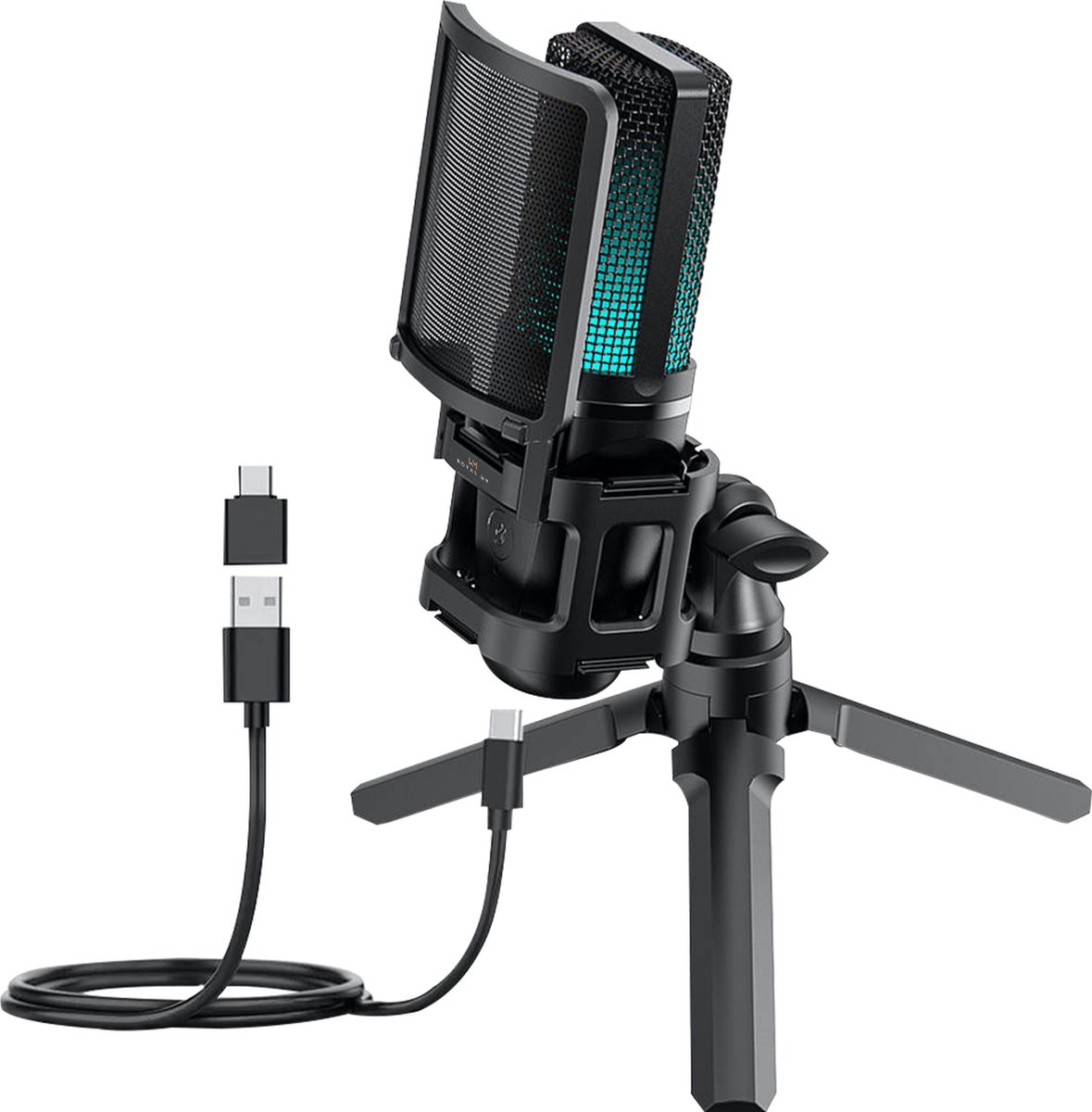 Royal WM - Microfoon - Condensator Microfoon - USB Microfoon - Draadloze Microfoon - Professionele Microfoon