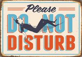 Retro Poster Do Not Disturb Photo Wallcovering