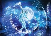 Moonlight Moon Stars Ballet Dancer Woman Photo Wallcovering