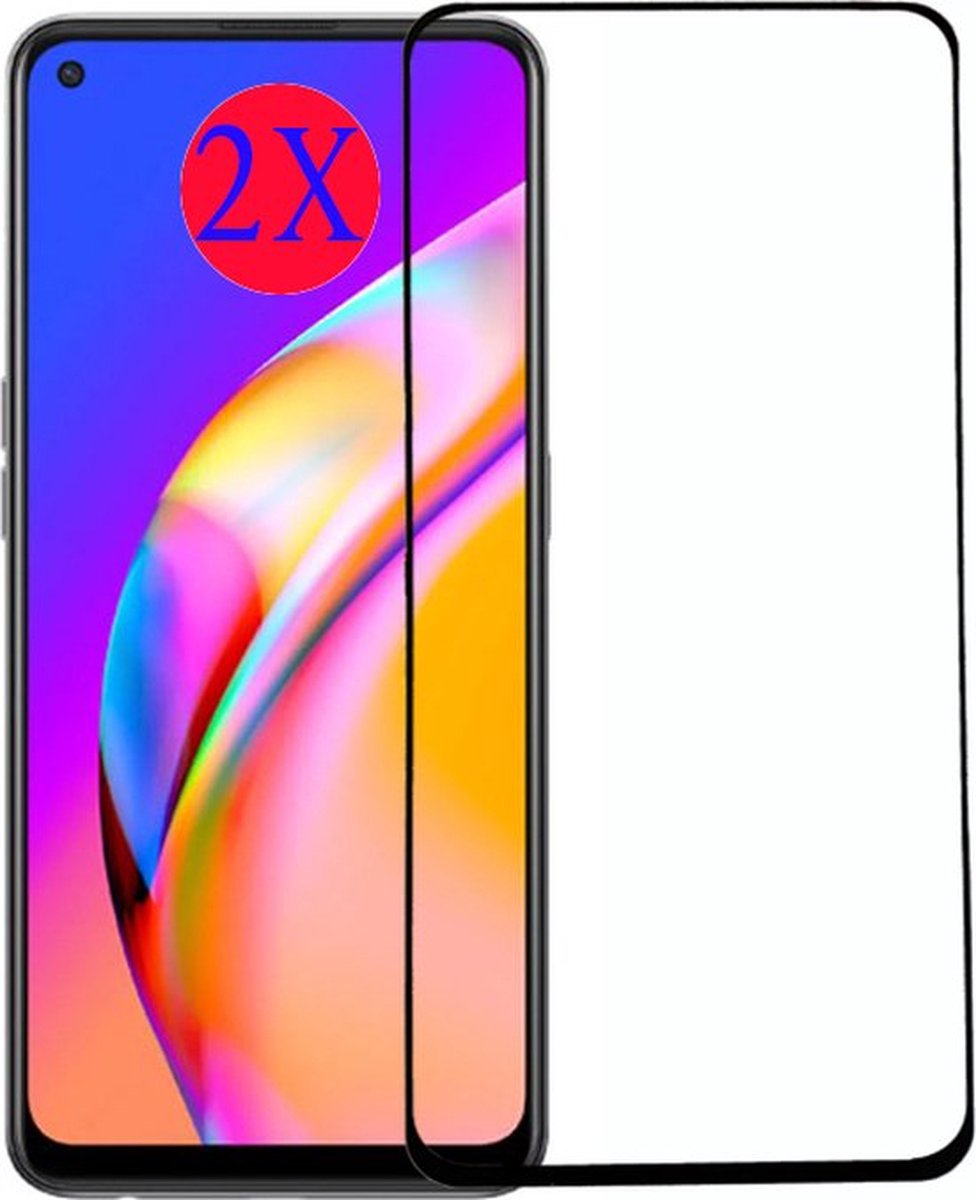 Oppo A94 Screenprotector Glas Tempered Glass - Oppo A94 Screen Protector Glas Gehard- 2 STUKS