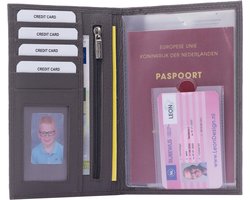 Autopapieren mapje - Leer - A5 map - Autopapieren hoes - Cadeau voor man - Cadeau voor vrouw - Kado man - Kado vrouwen - Kado mannen verjaardag - Mannen cadeautjes - Vrouwen cadeautjes - Portefeuille heren - Portefeuille dames kado - Cadeau - Sale