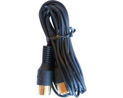 Cavus 8-pins DIN Powerlink PL4 kabel voor B&O / zwart - 1,8 meter