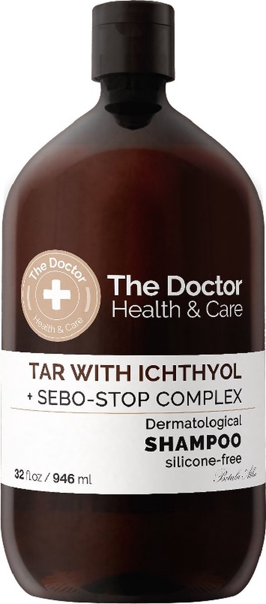 Health & Care shampoo voor anti-vet haar OJ + Ichthyol + Sebo-Stop Complex 946ml