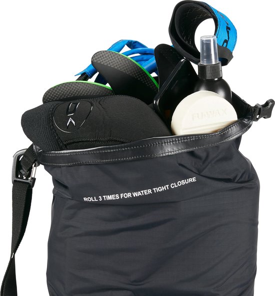 Dakine Packable Rolltop Dry Bag 20L - Black van DAKINE — afbeelding 5