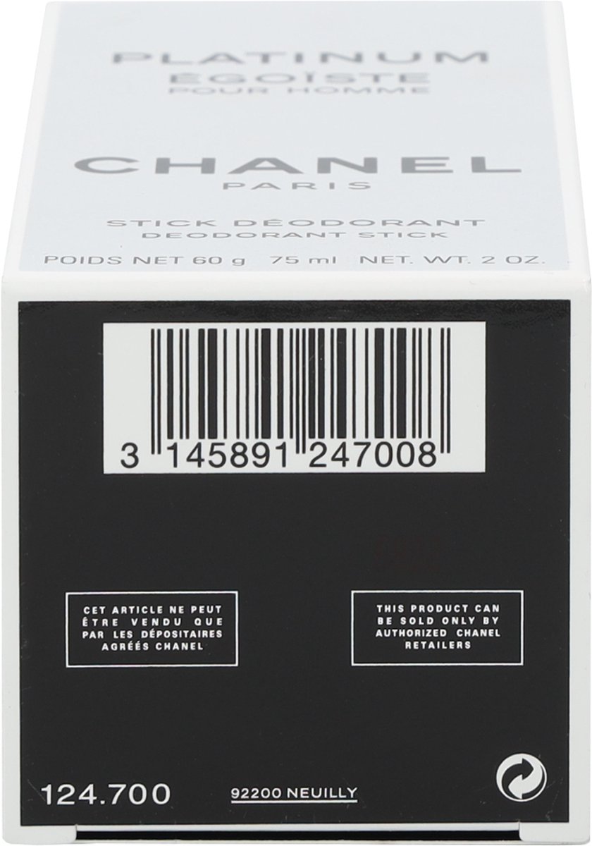 Chanel Platinum Egoiste Deodorant Spray 100ml –