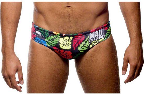 Turbo Island Slip de bain Multicolore M Homme