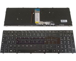 RGB backlit keyboard geschikt voor Clevo NB60TK1(BE Azerty)