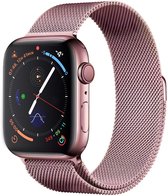 Emblem - Apple Watch Bandje - Milanees - Roze - 42/44/45/49 mm