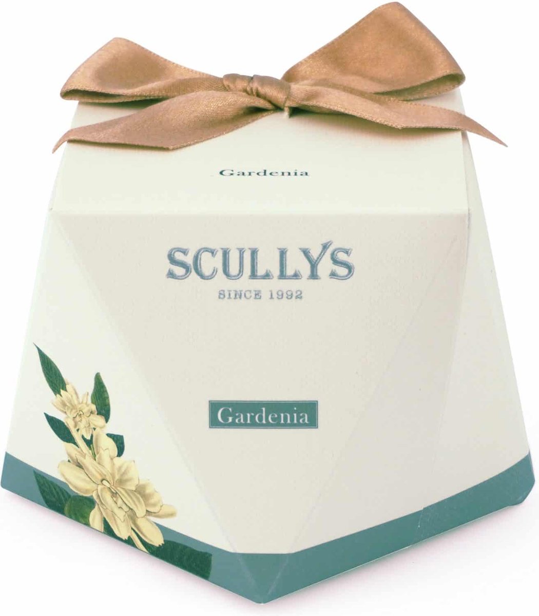 Scullys Diamant geschenkset - Witte Gardenia etherische olie giftset - Cadeau Verwenpakket