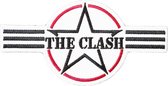 The Clash - Army Stripes Patch - Wit