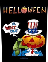 Helloween - I Want Out Rugpatch - Zwart