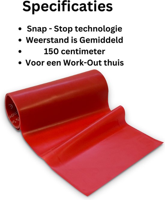 Thera-Band latex-vrij 22 meter