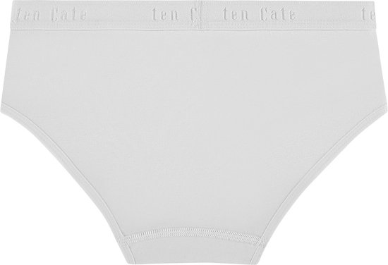 Witte slip met op de tailleband de tekst 'ten Cate'.