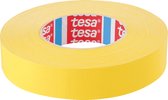 Tesa 4651 textieltape - 50 meter per rol - geel breedte 15 mm
