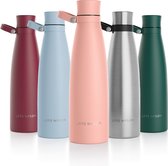 LARS NYSØM - 'Nåde' Roestvrijstalen drinkfles 750ml - BPA-vrije geïsoleerde waterfles 0,75 Liter - Nude