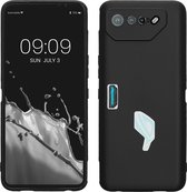 kwmobile telefoonhoesje geschikt voor Asus ROG Phone 7 - Hoesje voor smartphone - Back cover in mat zwart