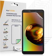 kwmobile 6x screenprotectors geschikt voor Alcatel 1B (2022) - beschermende folie voor smartphone