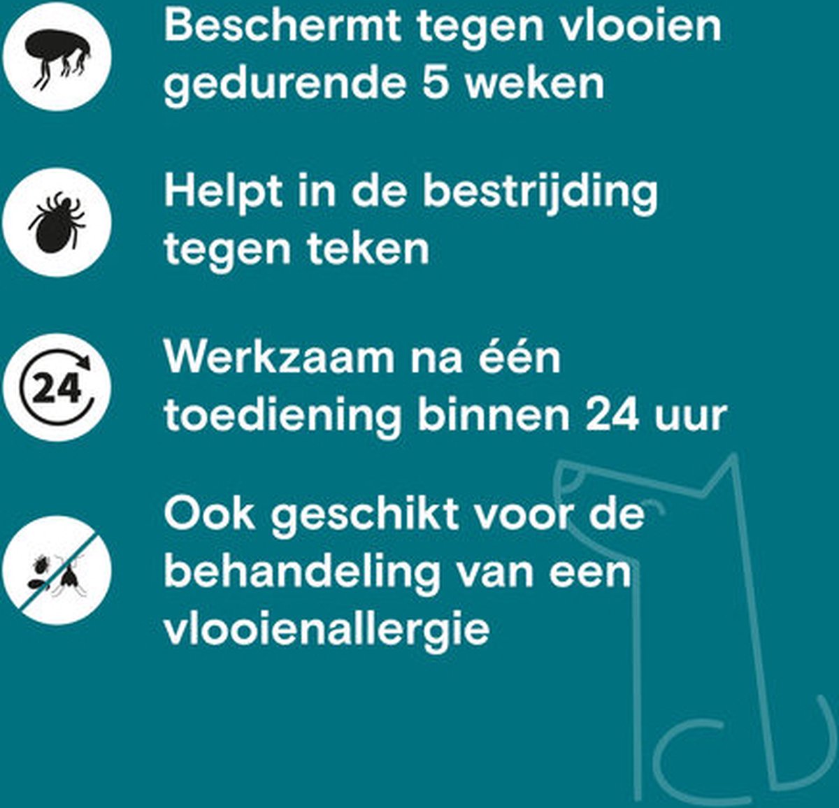 Adimere tegen vlooien en teken kat 3 pipetten