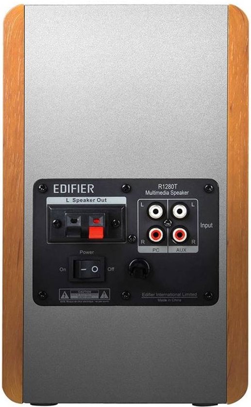 Edifier Studio 1280T - Luidsprekers - 2 stuks - Bruin - Edifier