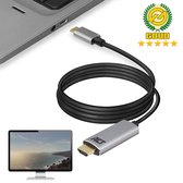 ACT AC7015 cable gender changer USB-C HDMI Gris