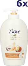 6x Dove Handzeep Pompje - Shea Butter 250 ml