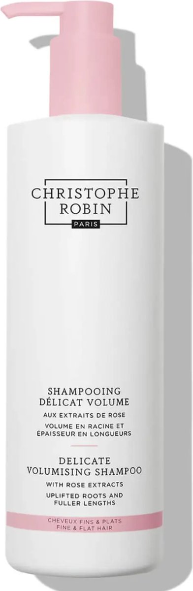Christophe Robin Delicate Volumising Shampoo with Rose Extracts 500ml - vrouwen - Voor