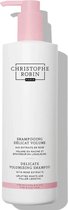 Christophe Robin Delicate Volumising Shampoo with Rose Extracts 500ml - Normale shampoo vrouwen - Voor Alle haartypes