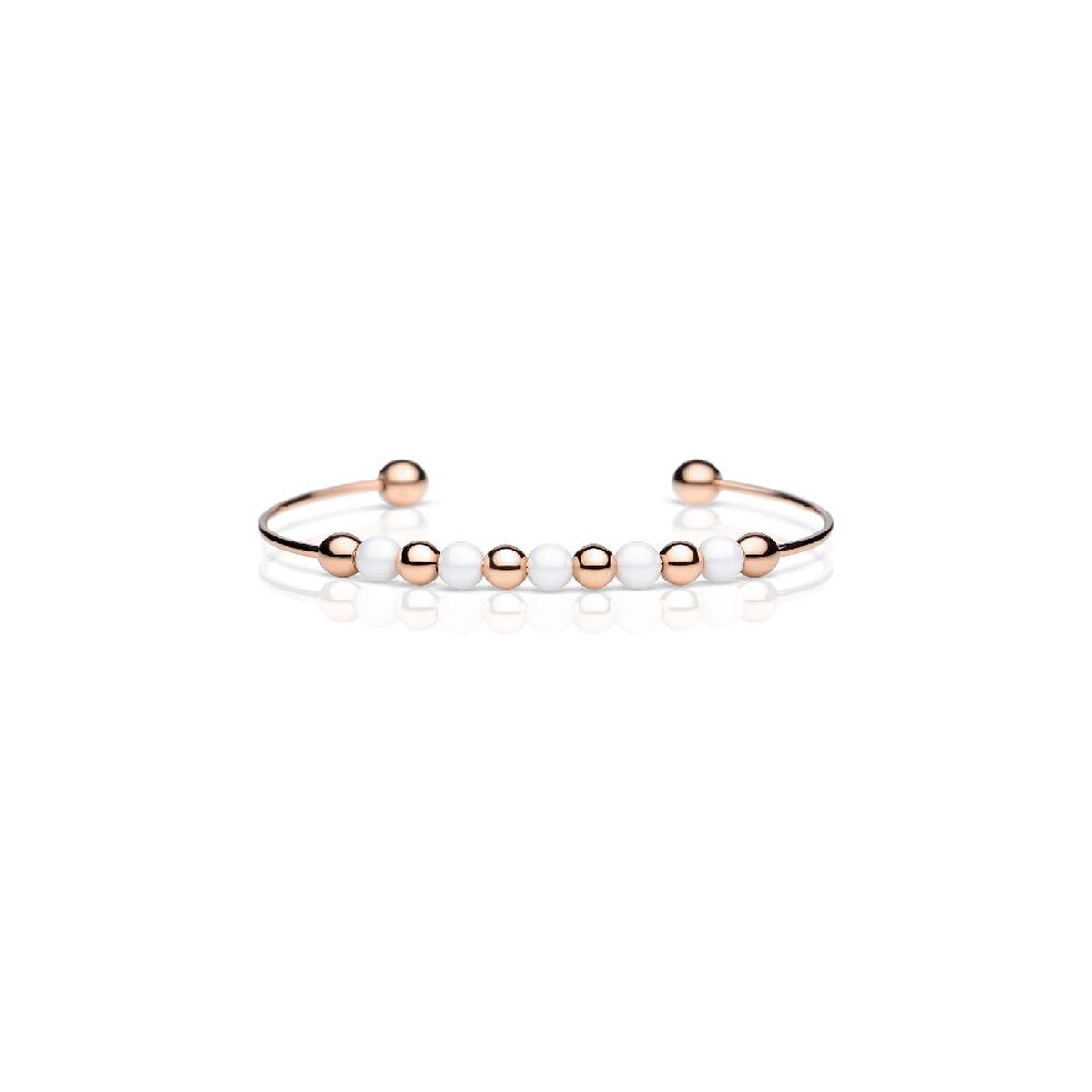 BERING - Armreif - Damen - Arctic Glow - rosé gold glänzend - 620-5317-X0 57mm