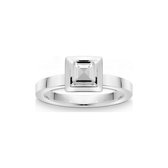 Quinn - zilveren ring met witte topaas - 021810620