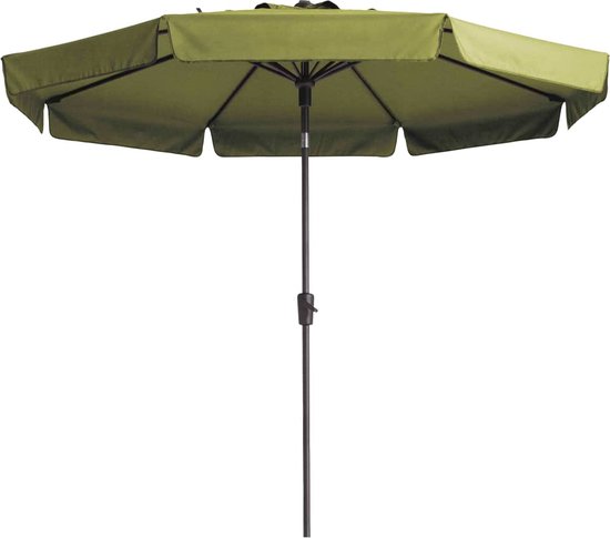 Madison - Parasol Flores Rond - 300cm - Groen