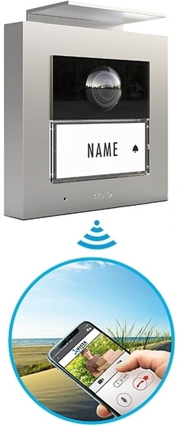 M-E VS-21S WiFi Video Deurintercom voor Smartphone - Zilver - M-E - €329,95