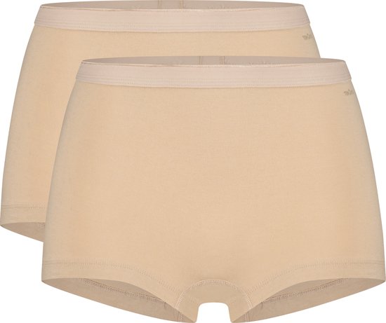Ten Cate Lot de 2 Shorts Basic pour femme Bio - 32279 - S - Beige