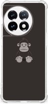 Smartphone hoesje OnePlus 11 Hoesje Bumper met transparante rand Gorilla