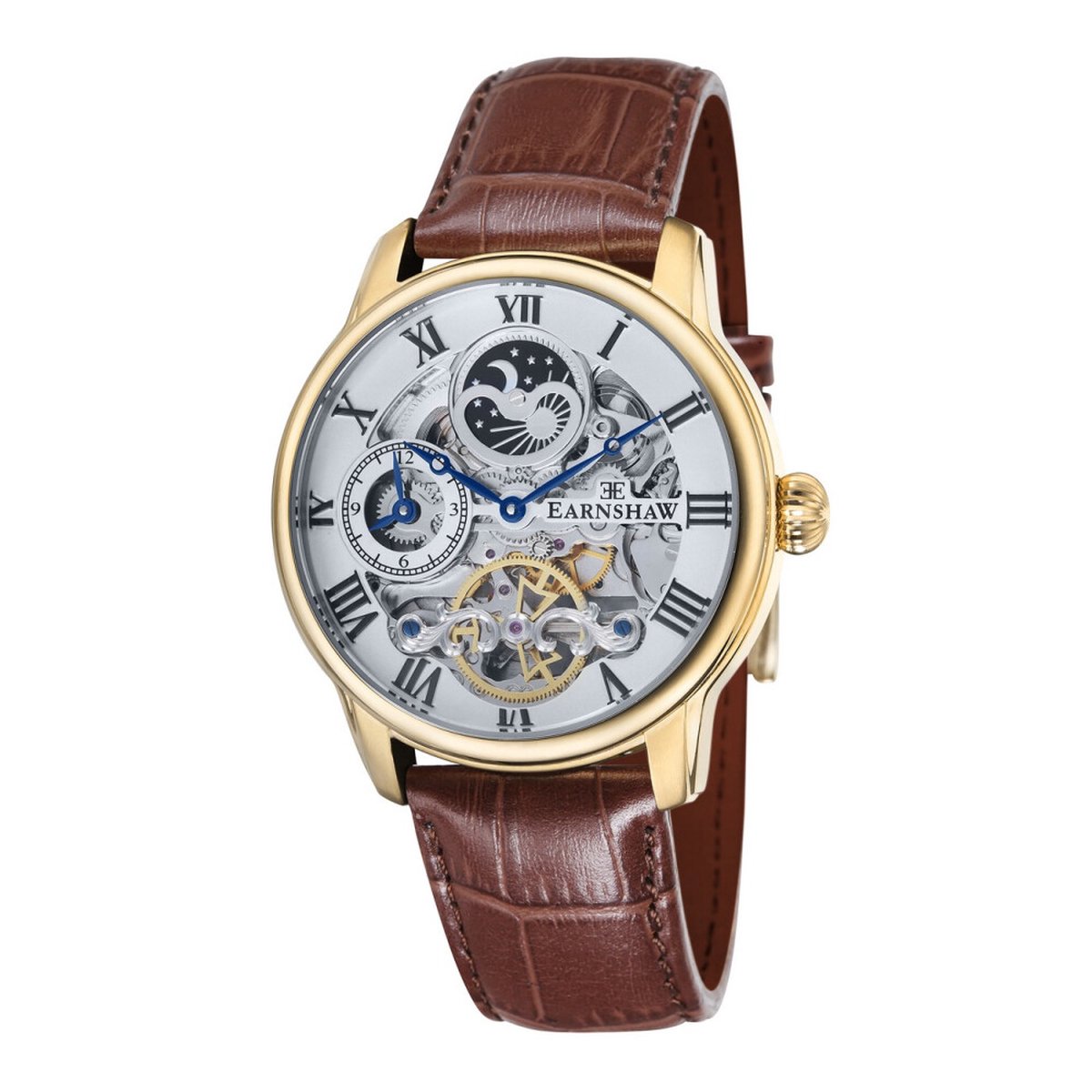 Earnshaw - ES-8006-02 - Longitude - Polshorloge - Heren - Automatisch