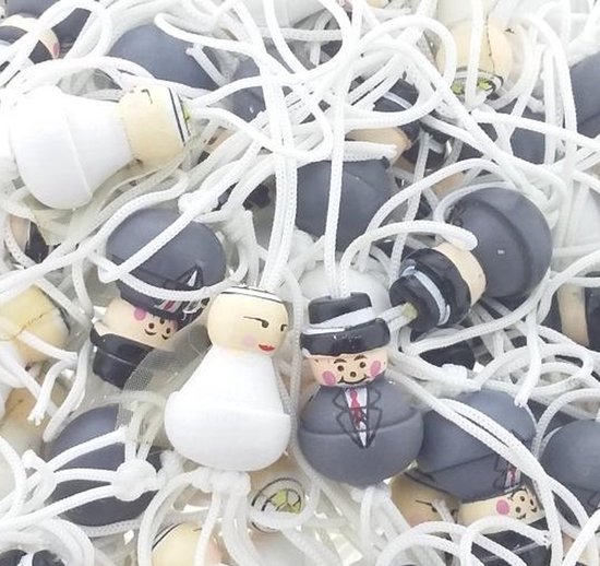 Ballonnenboog met Bruidspaar 50 jaar getrouwd. – Vrolijke feestjes en meer