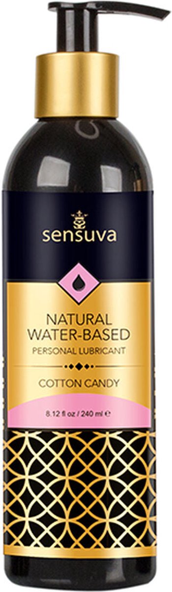 Goedkoopste Sensuva - Natural Waterbasis Glijmiddel Suikerspin 240 ml