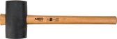 Neo Tools Rubberhamer 250gr, Usa Hickory, Natuurrubber
