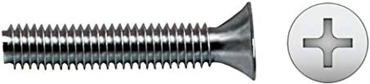 Schroefdoos CELO 4 x 10 mm Verzinken (500 Stuks)