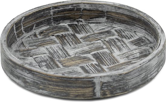 Bamboo schaaltje greywash