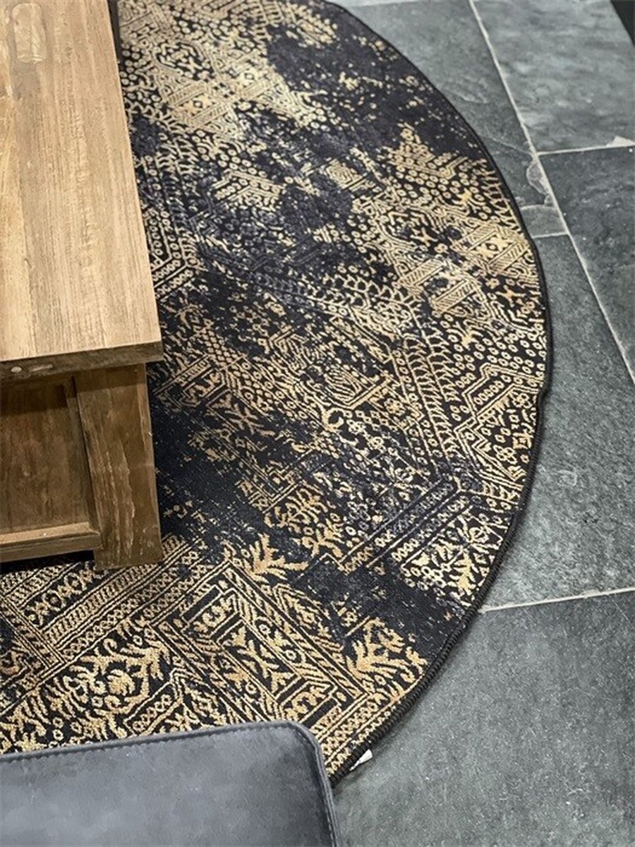 HomeBound by KY | Karpet Kedma ø120cm rond | vloerkleed