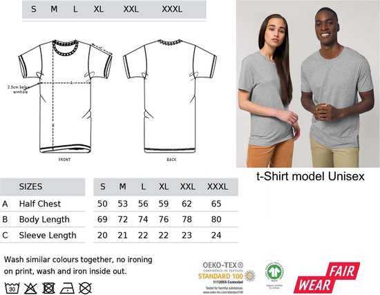 T-shirt drôle pour hommes, t-shirt pour femmes, chèvre de dessin animé, Blauw clair, XL