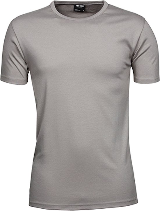 Men's Interlock T-shirt met korte mouwen Stone - M