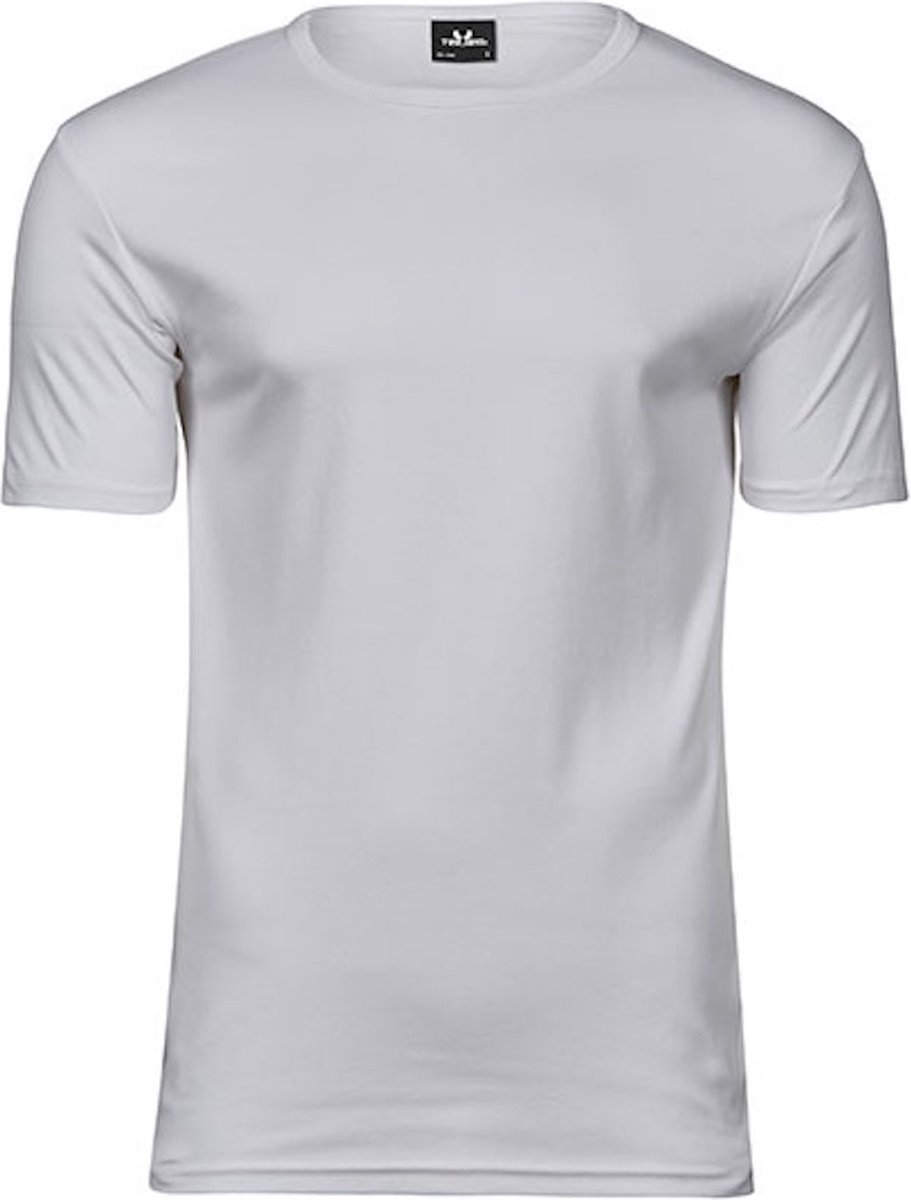 Tee Jays - Interlock T-shirt - White maat 4XL