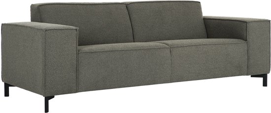 MUST Living Sofa Sky, Teddy Olive,78x221x93 cm