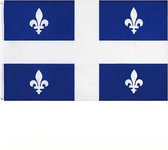 VlagDirect - Québecse vlag - Québec vlag - 90 x 150 cm.