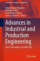 Lecture Notes in Mechanical Engineering - Advances in Industrial and Production Engineering