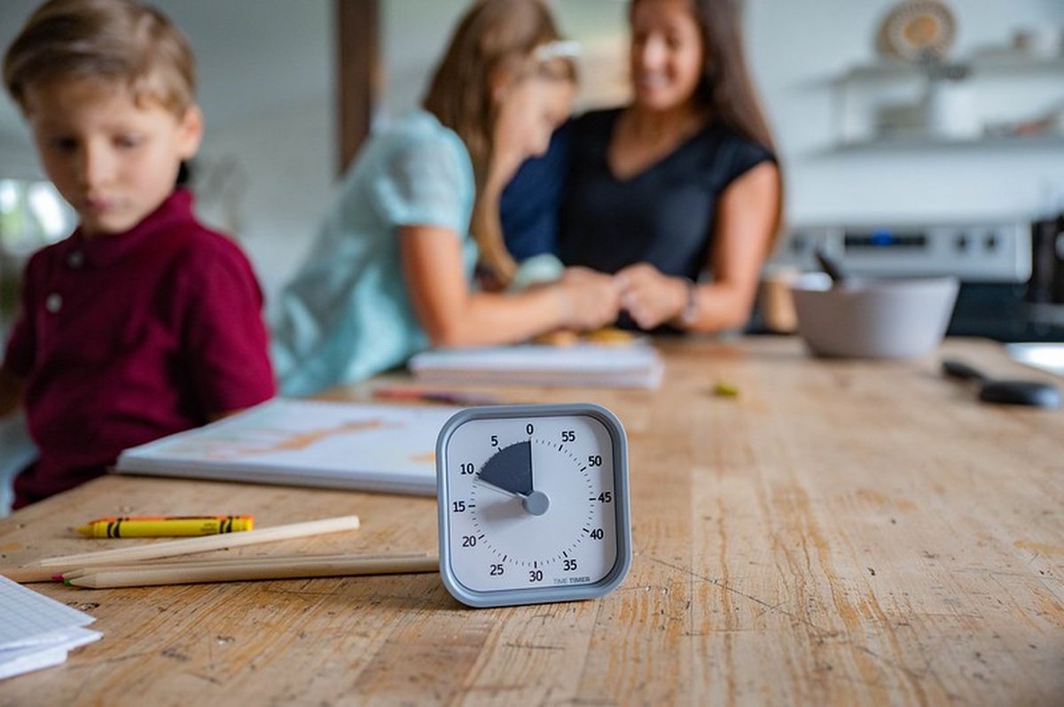 Time Timer Home Mod Cronômetro Visual Infantil De 60 Minutos  Jm