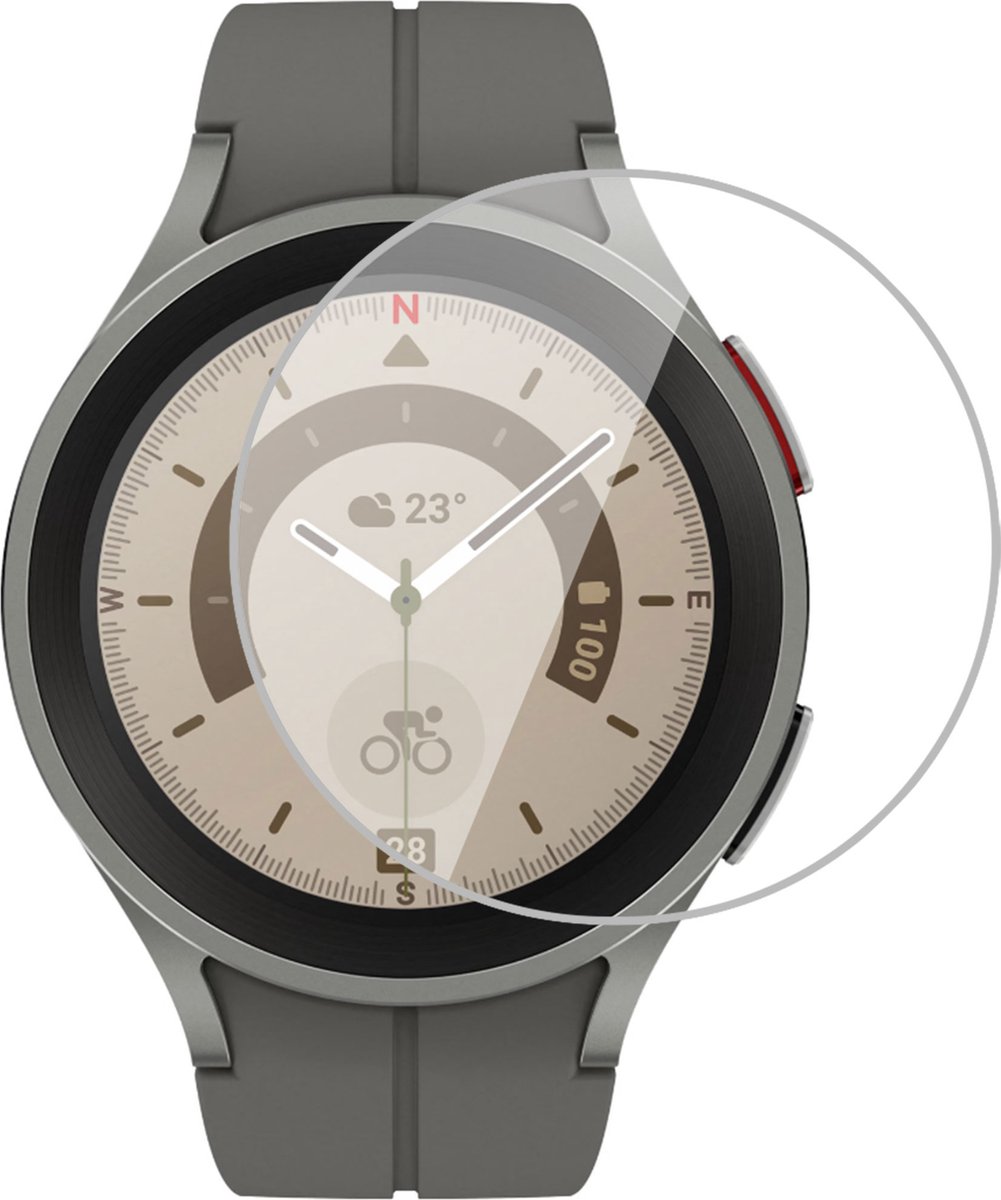 Screenprotector geschikt voor Samsung Watch 5 Pro - Folie Screen Protector