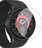 Screenprotector geschikt voor Samsung Watch 5 Pro - Beschermglas Folie Geschikt voor Samsung Watch 5 Pro