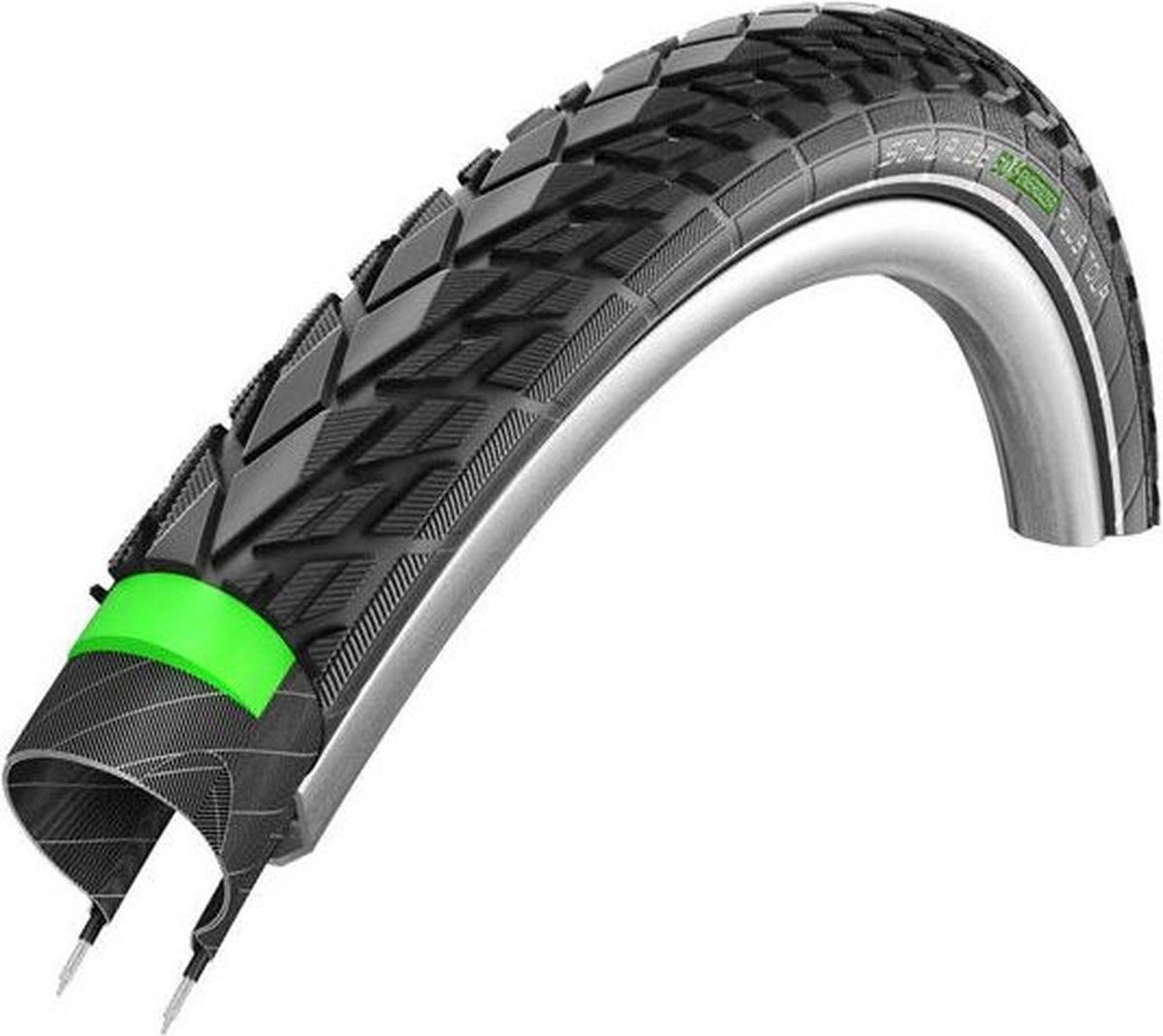 Schwalbe Fahrradreifen Set Marathon GreenGuard, 28 Zoll, 2 Stück inkl
